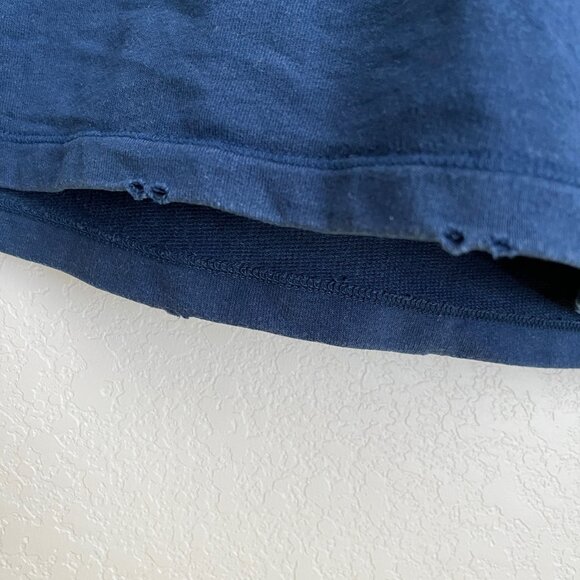 PINK Victoria's Secret French Terry Cloth Swim Cover Up Dress, Navy, Size Small - Picture 5 of 11